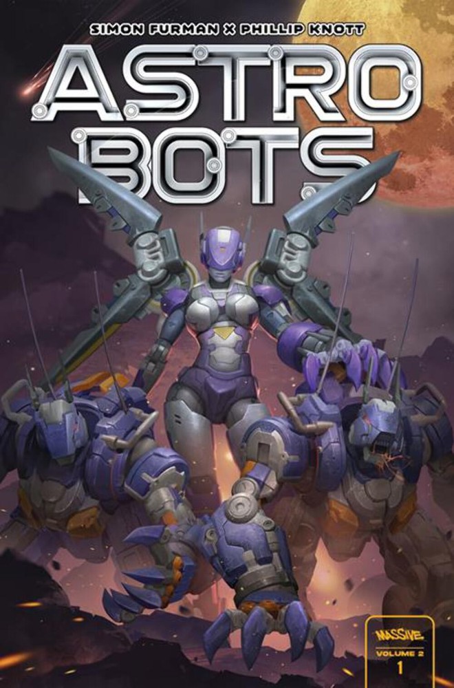 Astrobots (Vol 2) #1 (Of 5) Cvr C Reza Ilyasa Var