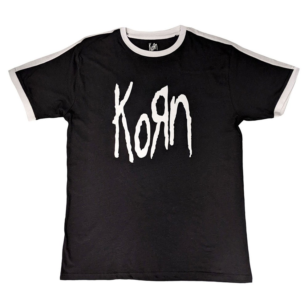 Korn Band Logo Ringer T Shirt