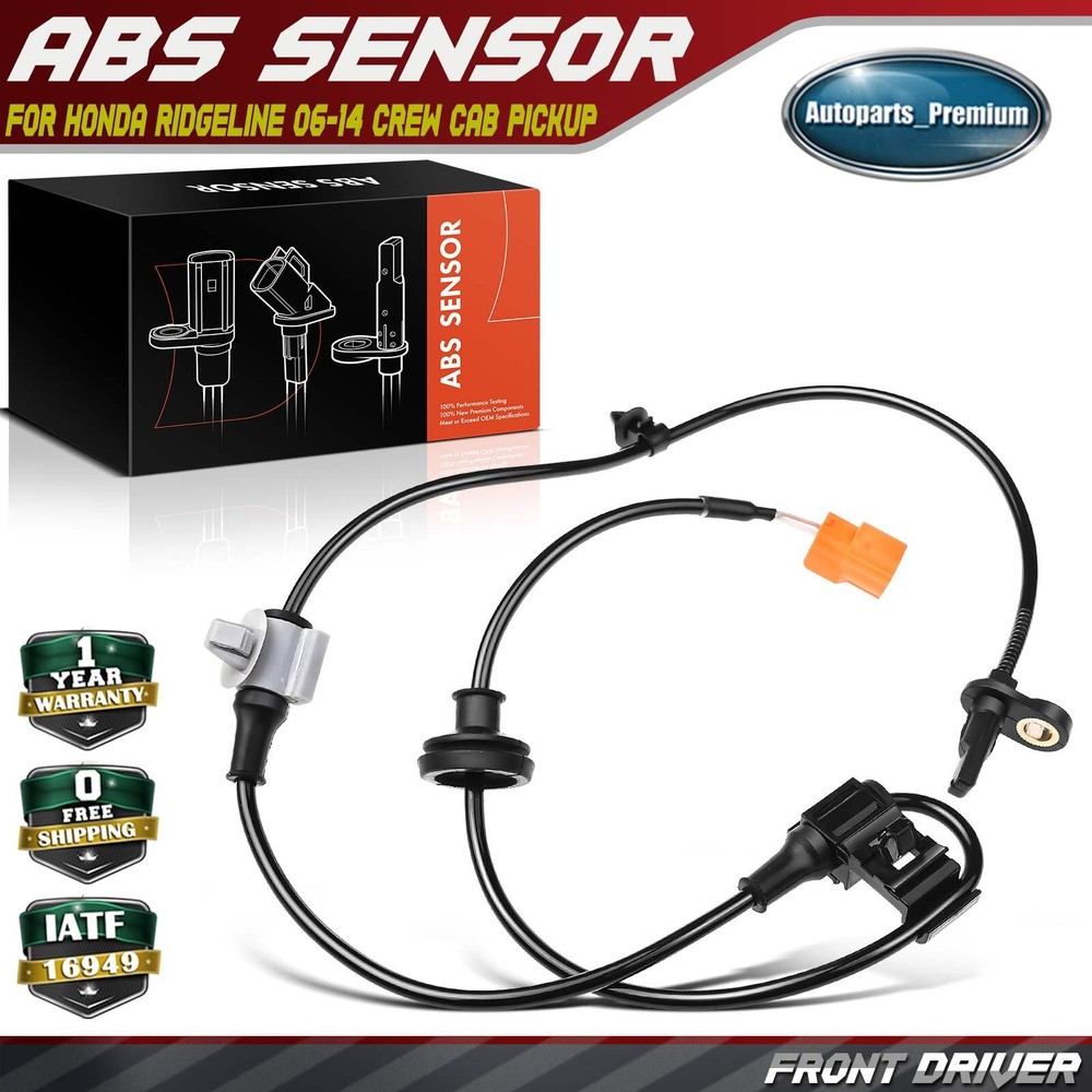 ABS Wheel Speed Sensor Front Left Honda Ridgeline 2006-2014 Crew Cab-image