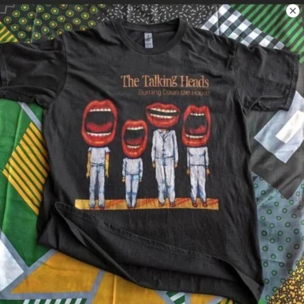 Vintage Talking Heads T-Shirt: More Songs About Buildings and Food, Gift For Her