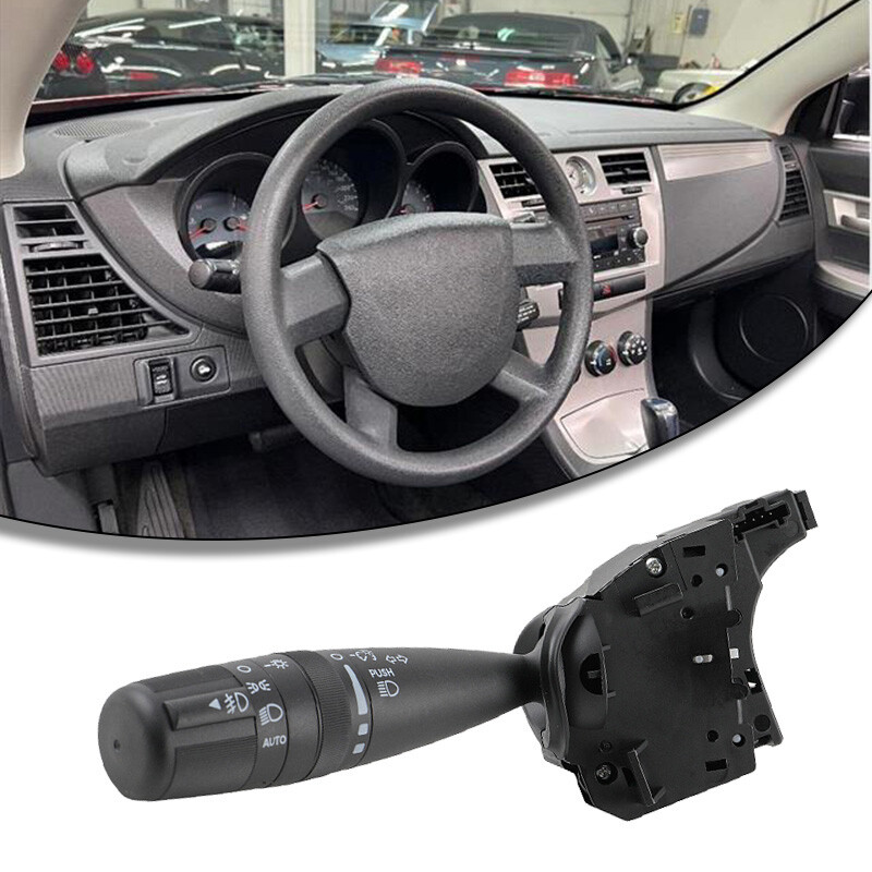 68015101AG Turn Signal Headlight Fog Light Switch Compatible with Jeep Wrangler 2011-2018 Models