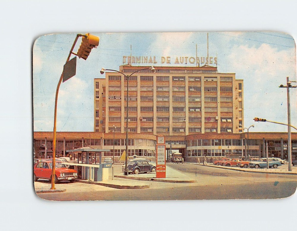 Postcard Bus Terminal Guadalajara Jalisco Mexico
