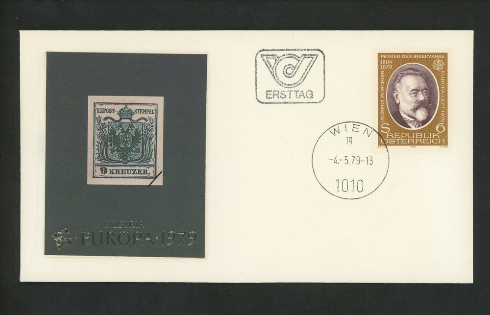 Postal History Austria FDC #1121 Europa Sir Rowland Hill 1979