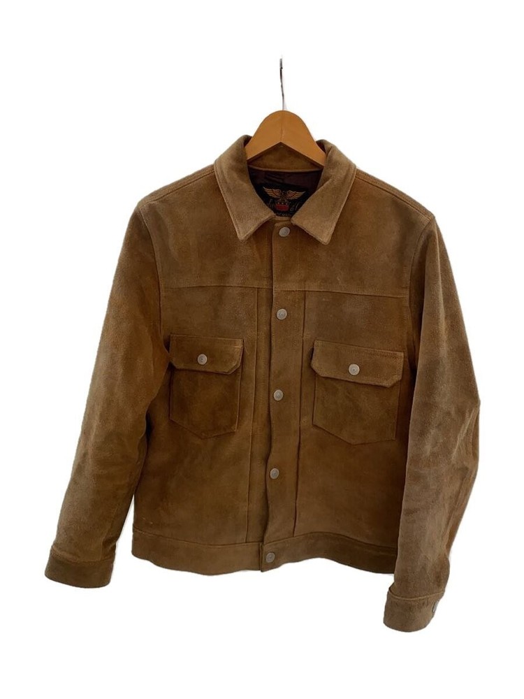 Men's Calee 2Nd Gen Cowhide Leather Jacket Blouson Style CML 171