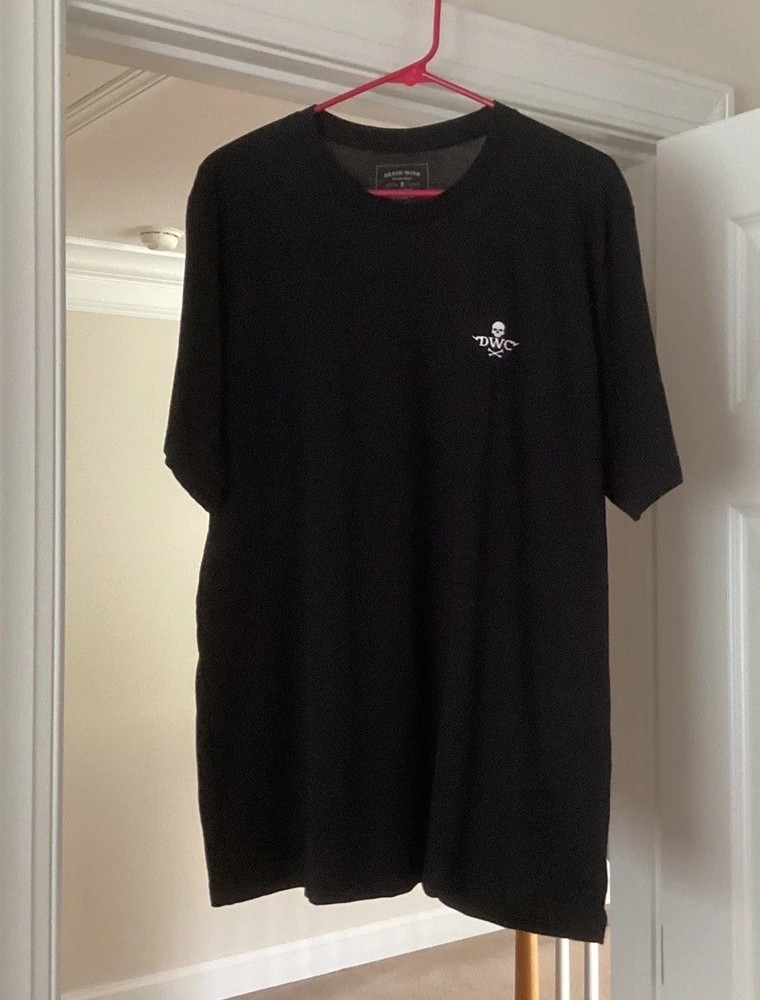 Death Wish Coffee Co.  T-Shirt, Size XL , Embroidered Skull Logo,  Tee, New