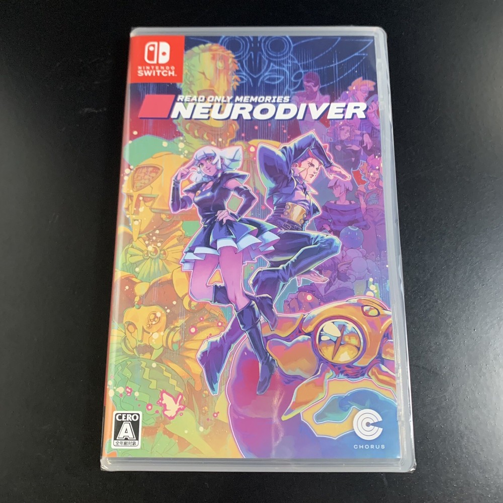 Unopened SW Read Only Memories NEURODIVER Nintendo Switch Chorus Worldwide