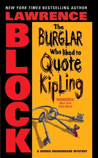 Lawrence Block Burglar Who Like to Quote Kipling, the (Paperback)Another great item from Rarewaves USA | Free delivery!