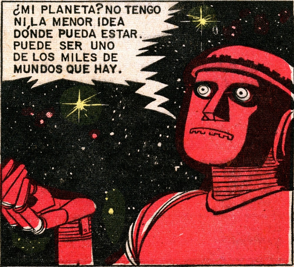 Red Giant Robot Decorative Poster. Fine Graphic Art. Wall Interior Design 2522