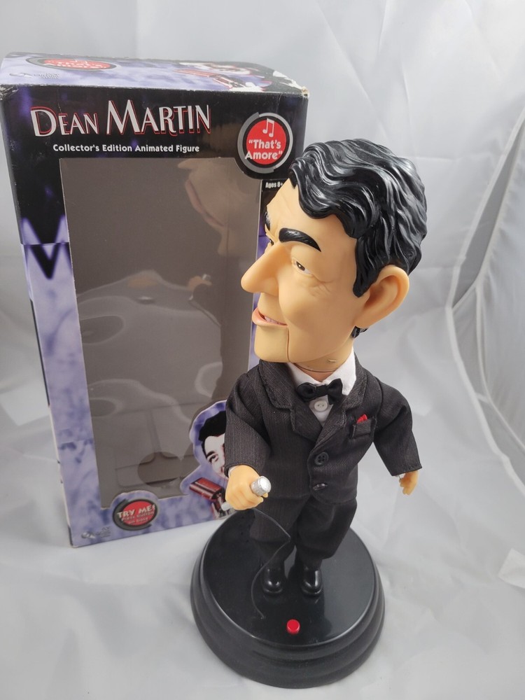 Dean Martin 2002 Gemmy Animated Singing Figure with Original Box - Watch Video Demo