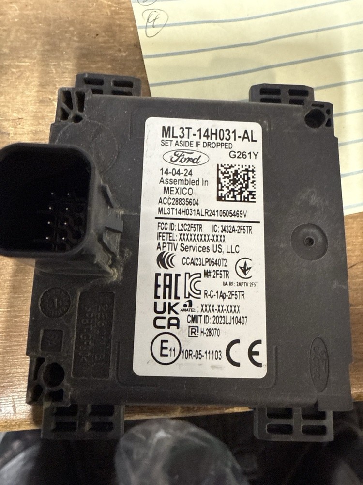 2024 Ford F-150 Raptor R OEM Module ML3T-14H031-AL | Aptiv | Factory