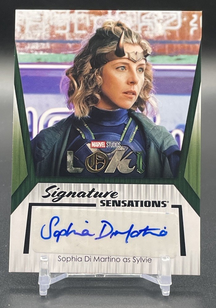 Upper Deck Marvel Studios Series 1 Loki Sophia Di Martino as Sylvie Auto SS-SD