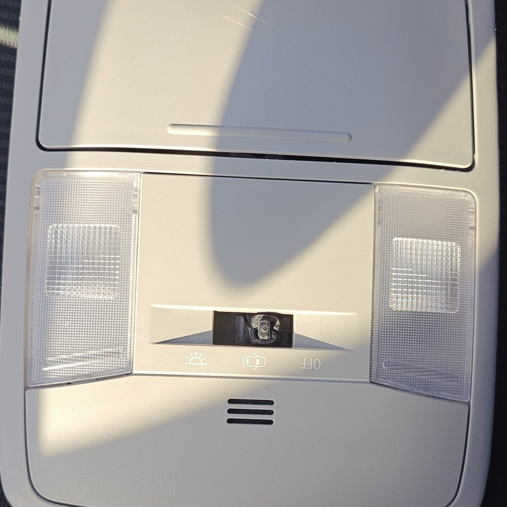 2016-2018 Toyota Rav4 Overhead Roof Console Gray OEM