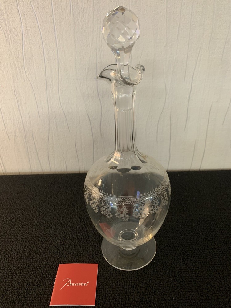Pompadour Model Crystal Carafe By BACCARAT Mod1
