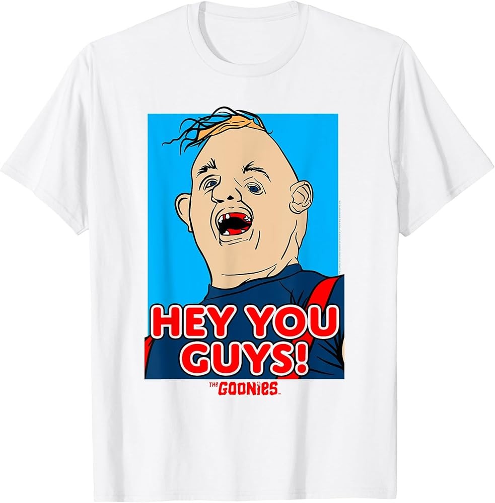 The Goonies Sloth Hey You Guys T-Shirt