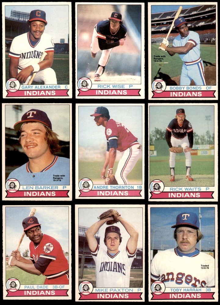 1979 O-Pee-Chee Cleveland Indians Near Team Set 7 - NM 6620473