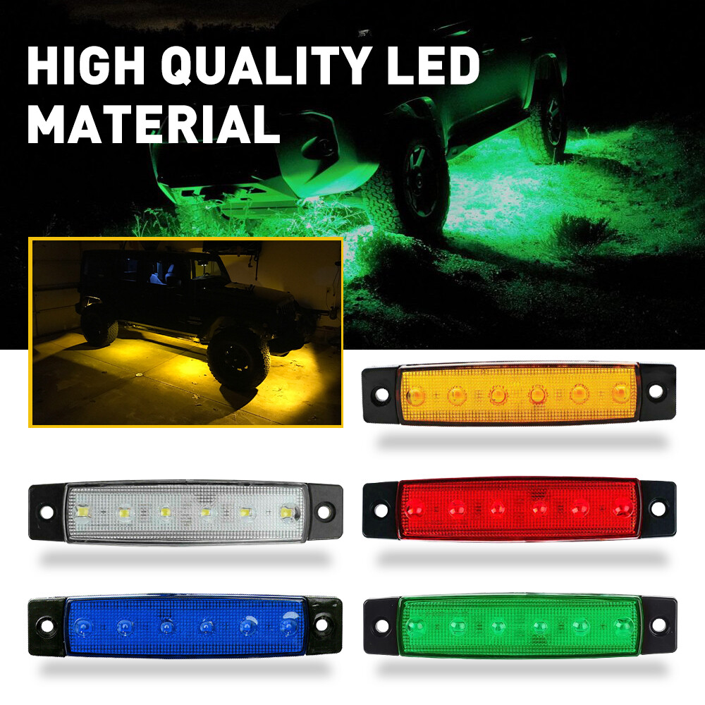 AUXITO LED Rock Lights for Jeep Truck UTV ATV Boat Offroad Underbody Lighting  