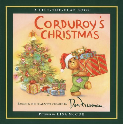 Festive Corduroy Christmas Lift-the-Flap Book by Don Freeman & B. G. Hennessy 1992 Edition