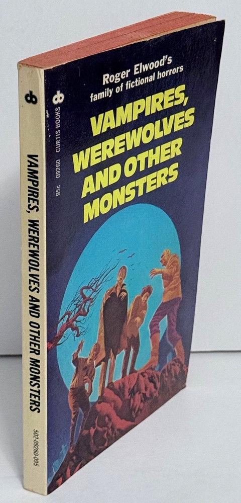 Vampires Werewolves & Other Monsters Ed. by Roger Elwood Curtis Books 1974 PB VG