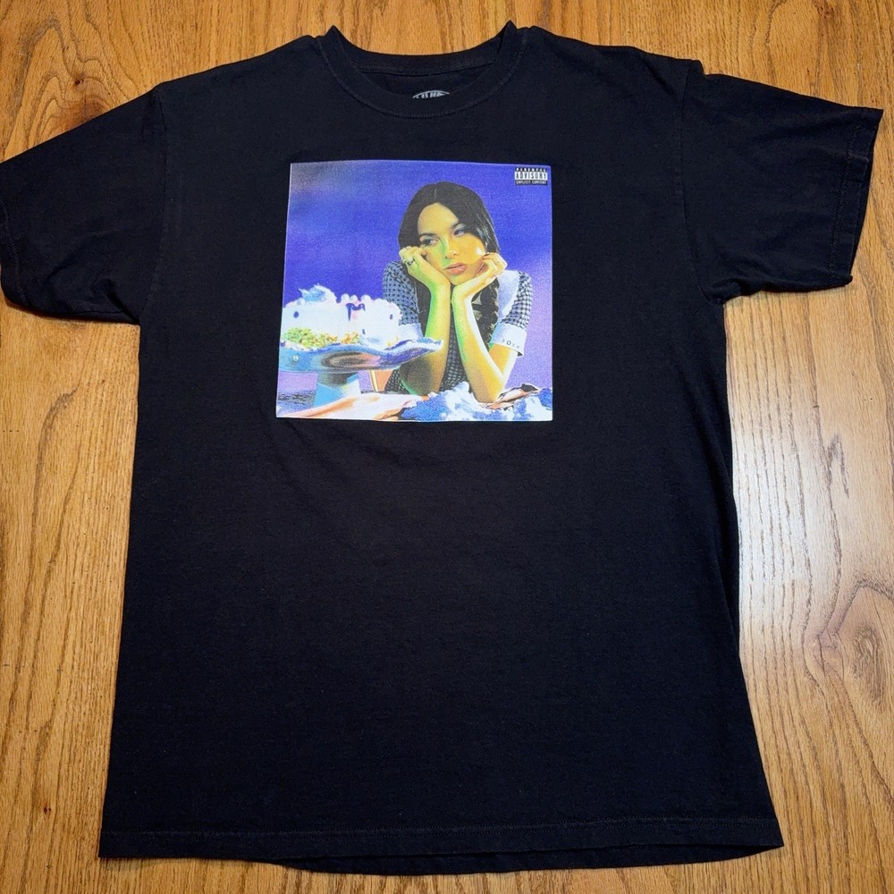 Olivia Rodrigo Sour Shirt Mens Large Black Concert Tee Short Sleeve Graphic