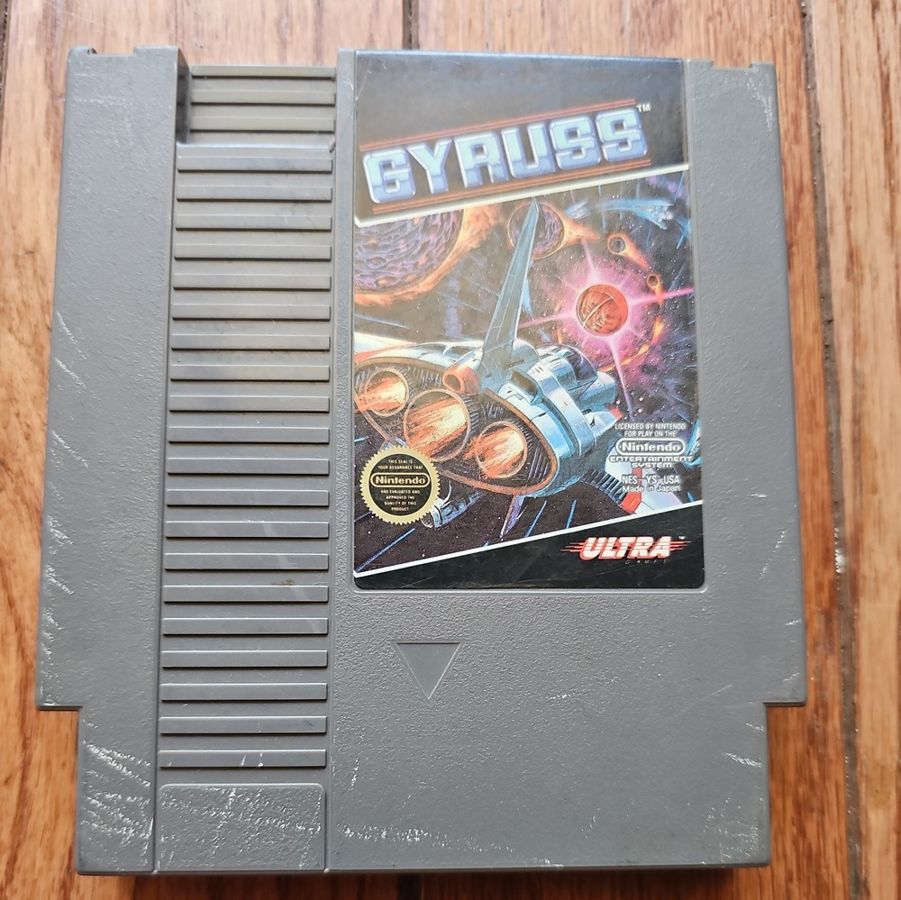 Gyruss (Nintendo Entertainment System, 1989) Authentic