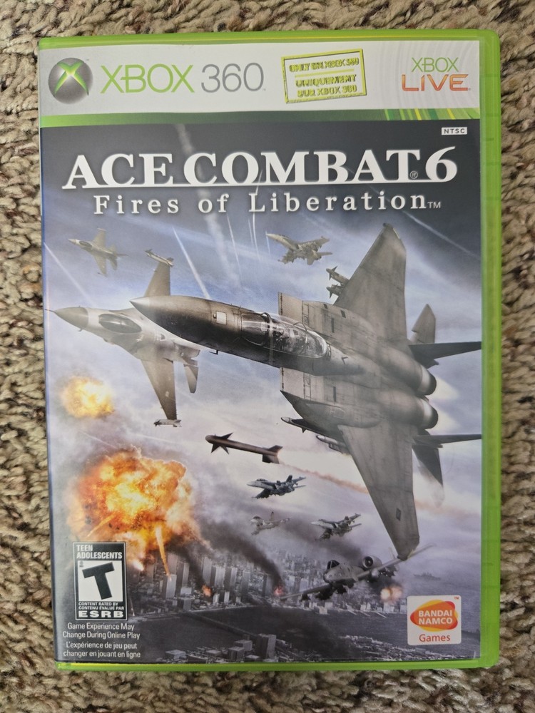 Ace Combat 6 - Microsoft Xbox 360 - Complete CIB-image