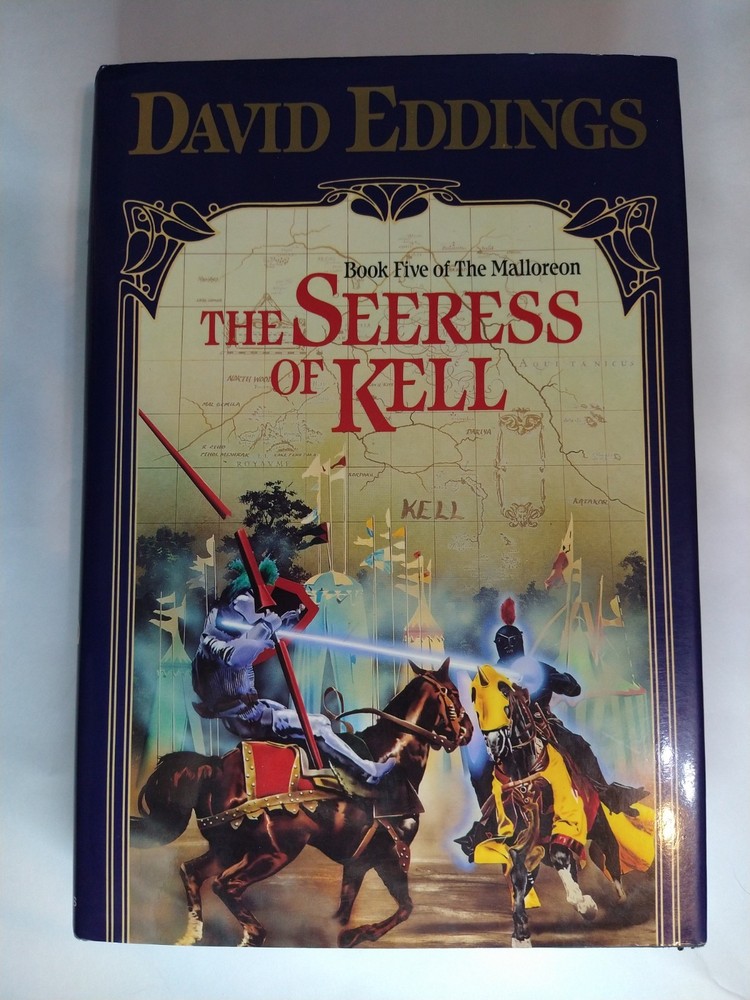 The Seeress of Kell by David Edding First 1st Edition Hardcover 1991 DJ