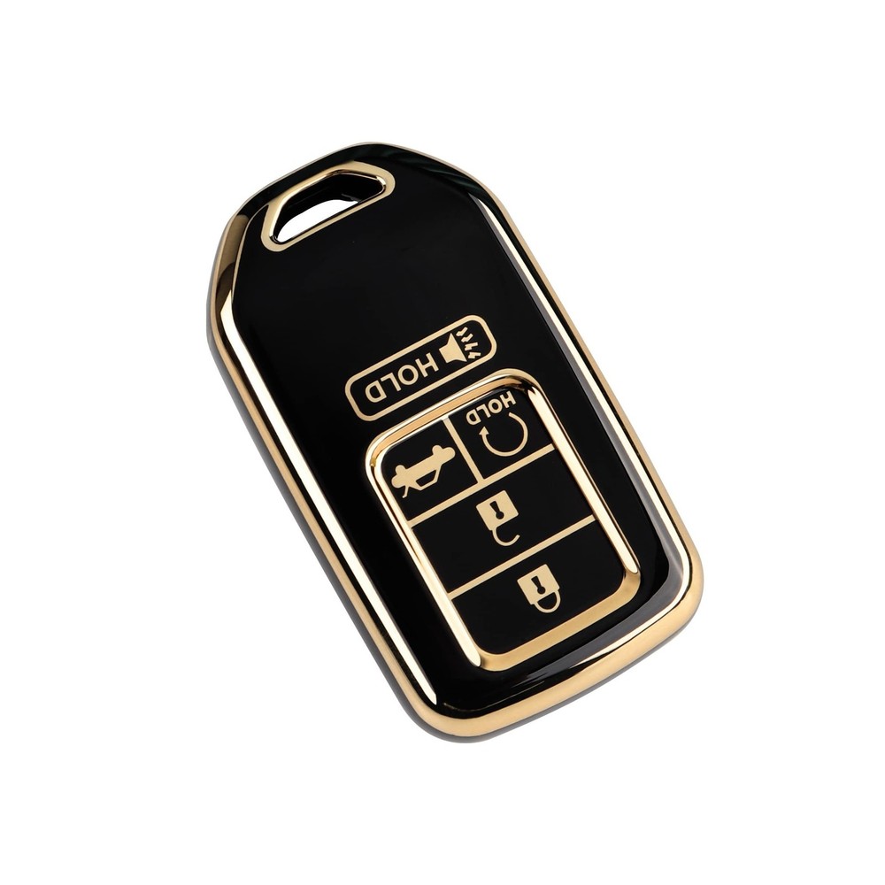 Car Key Fob Cover Compatible with Honda Accord Civic CRV,Soft TPU Key Fob Cas...