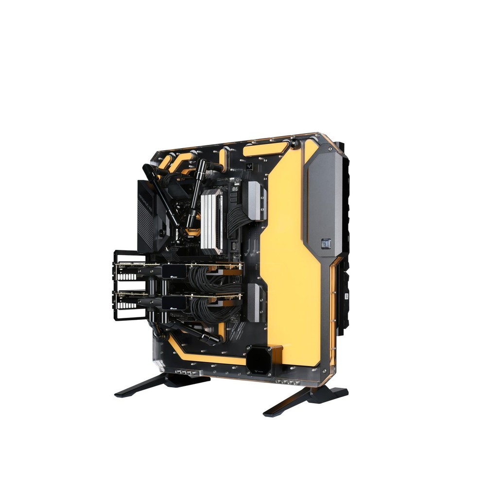 Granzon G20 Open Frame Chassis Distro Plate Water Cooling Case Chassis