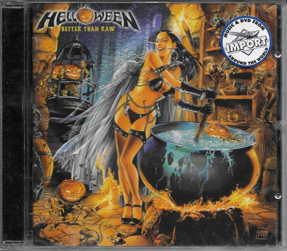 HELLOWEEN Better Than Raw w/ BONUS UNRELEASED Korea Press CD SEALED USA seller