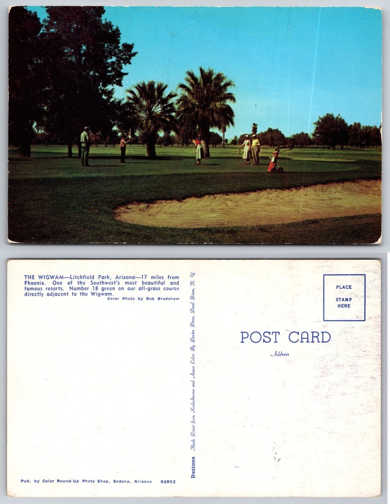 The Wigwam Litchfield Park Arizona Golf Postcard
