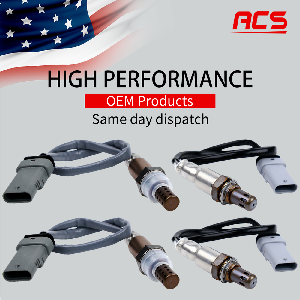 4PCS OEM Up+Downstream Oxygen O2 Sensors For Chevy Silverado 1500 4.3L 5.3L 6.2L