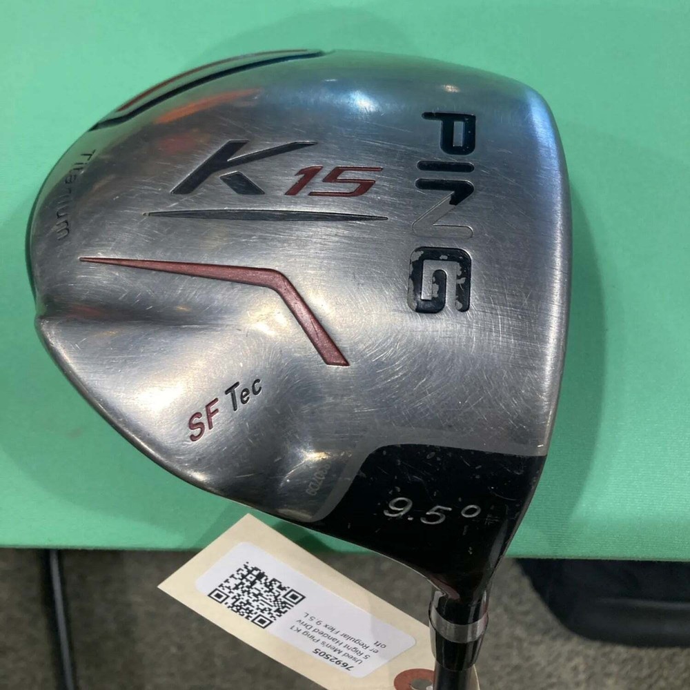 Used Men's Ping K15 Right Handed Driver (Regular Flex)