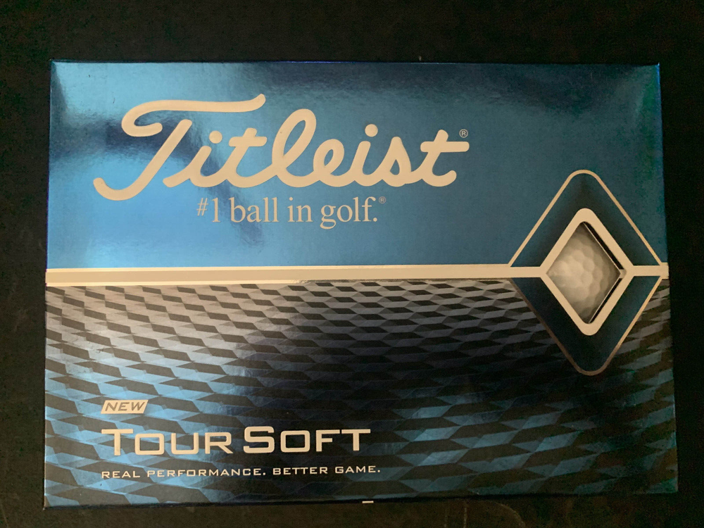 Titleist  Tour Soft - White - 12  Golf Balls - 4 Sleeves (brand new)