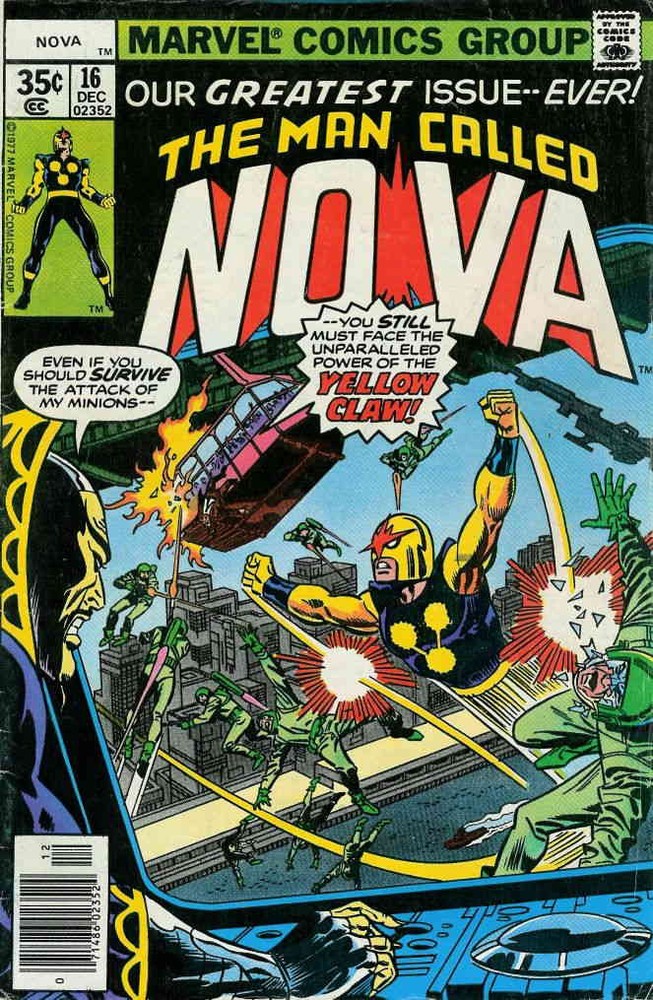 Nova (1st Series) #16 VG; Marvel | low grade - Yellow Claw - we combine shipping