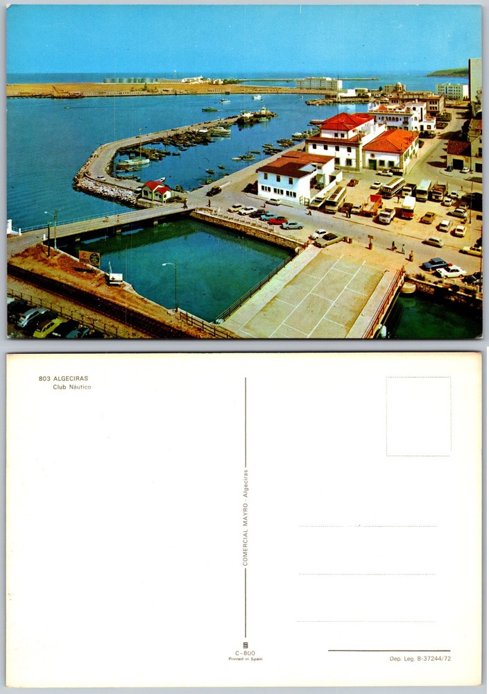 Continental Club Nautico Algeciras Spain Postcard