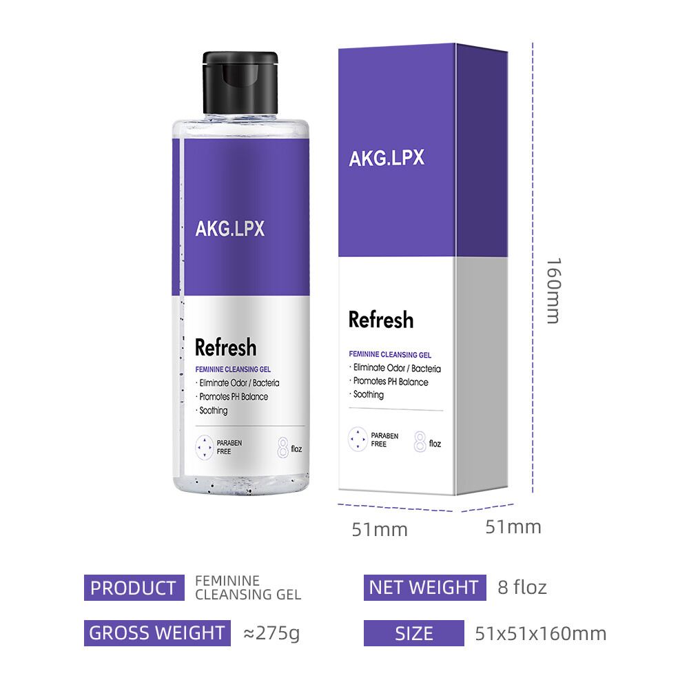 Refresh Intimate Body Wash For Women Natural Hygiene Solution - PH Balancing