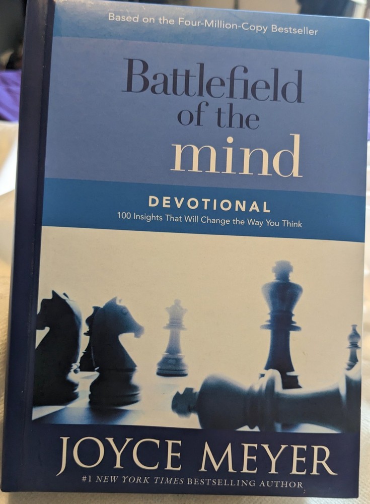 Joyce Meyer Battlefield of the Mind Devotional Hardcover Religion Inspirational