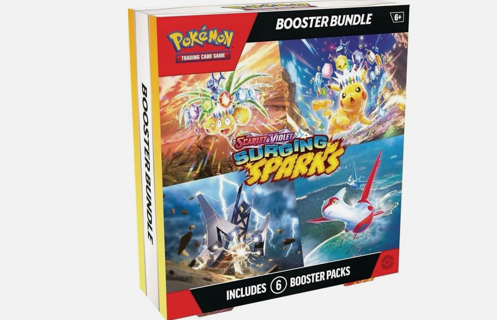 Pokemon TCG: S&V Surging Sparks Factory Sealed Booster Bundle Box New