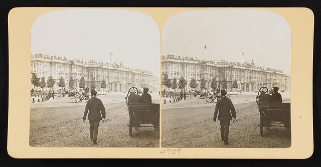 Photo:1901 Exterior of the Winter Palace, St. Petersburg, Russia 1