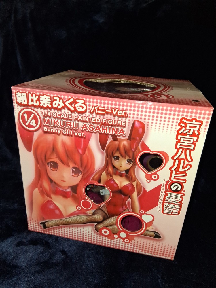 FREEing The Melancholy of Haruhi Suzumiya Mikuru Asahina Bunny Ver. 1/4 Figure