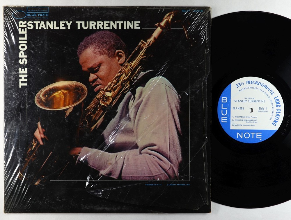 Stanley Turrentine - The Spoiler LP - Blue Note - BLP 4256 Mono RVG VG+ Shrink