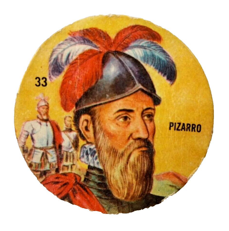 Francisco Pizarro 1966 Crack Campeon Card Rare Argentina #33