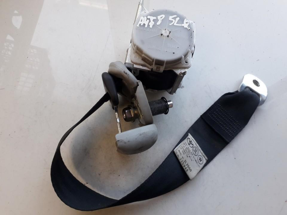 7L2550 Left Rear Seat Belt Strap H073818 Toyota Corolla V DE689831-16