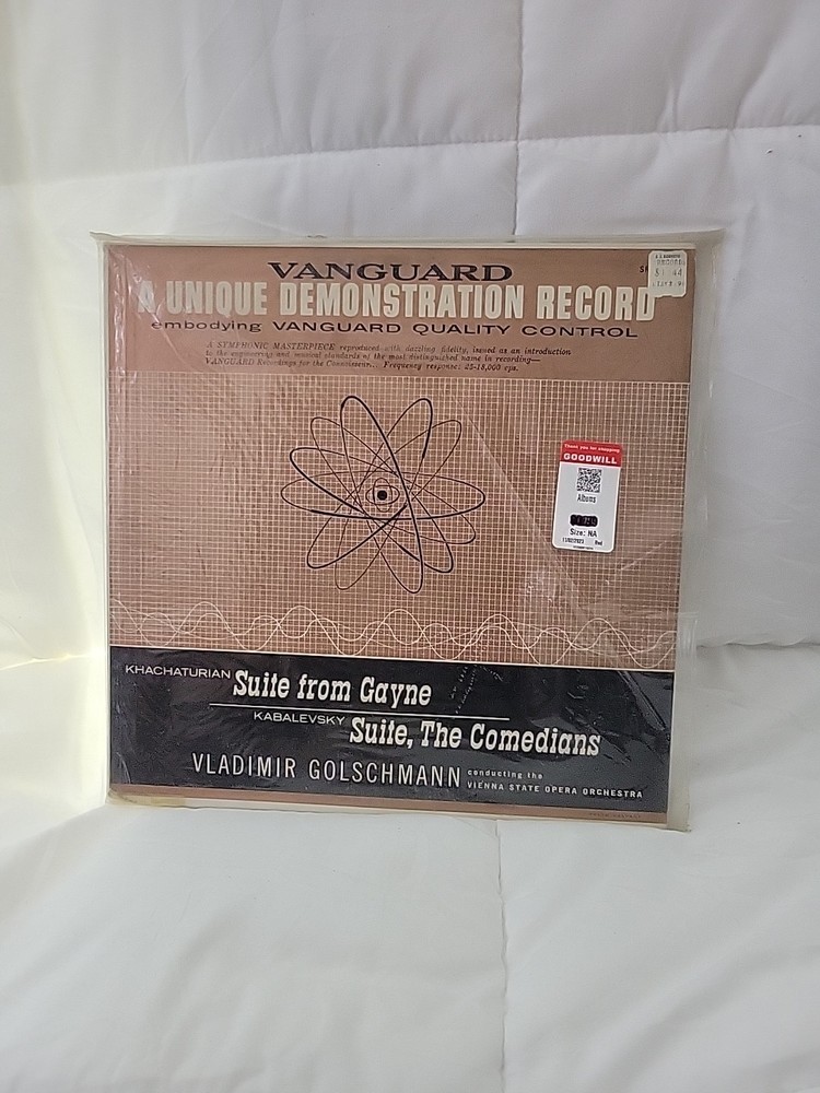 Vgt Vanguard  A  Unique  Demonstration , Lp Vinyl,  Haldel Walter Music