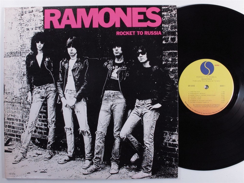 RAMONES Rocket To Russia SIRE LP f