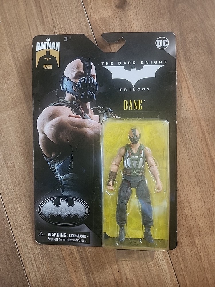 DC Batman Dark Knight Trilogy Bane Spin Master 85 Years 3.75” Figure 2024 NEW