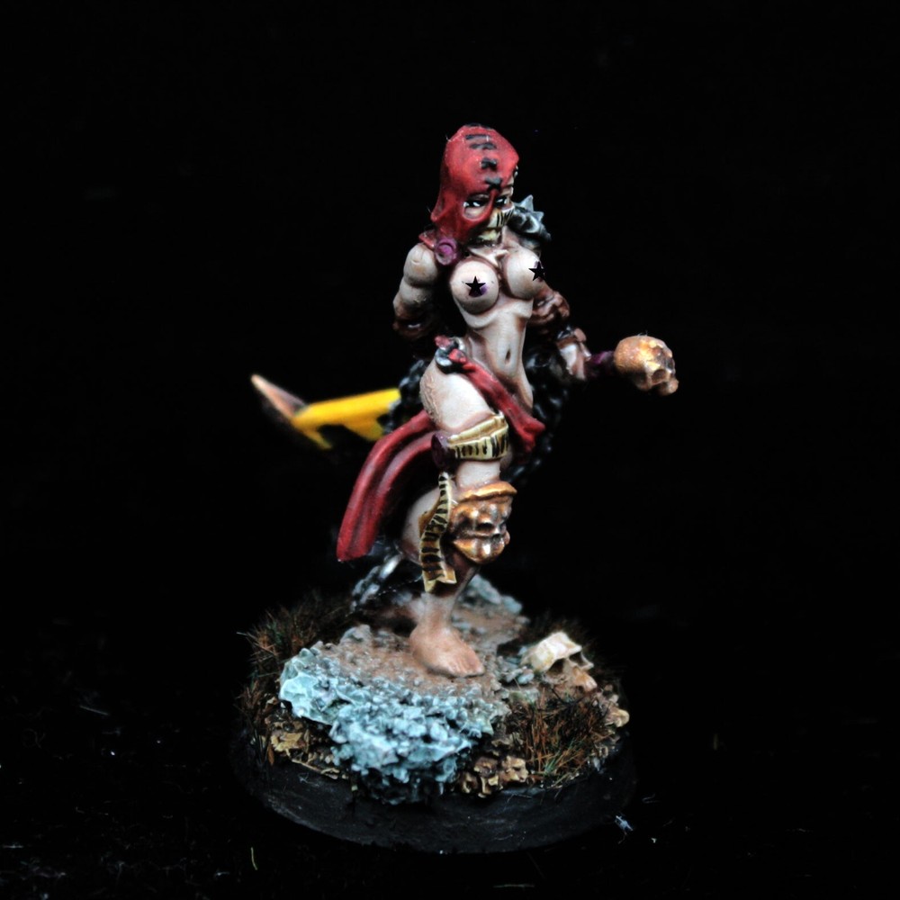 Warhammer 40 000 Adeptus Sororitas Battle Sisters PinUp Painted Repentia Figure