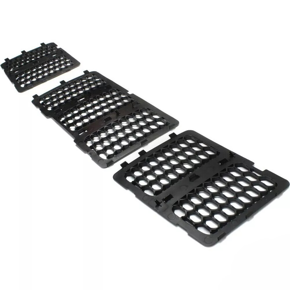 Mesh Grille Insert Kit Front Grill Cover For 2014-2016 Jeep Grand Cherokee