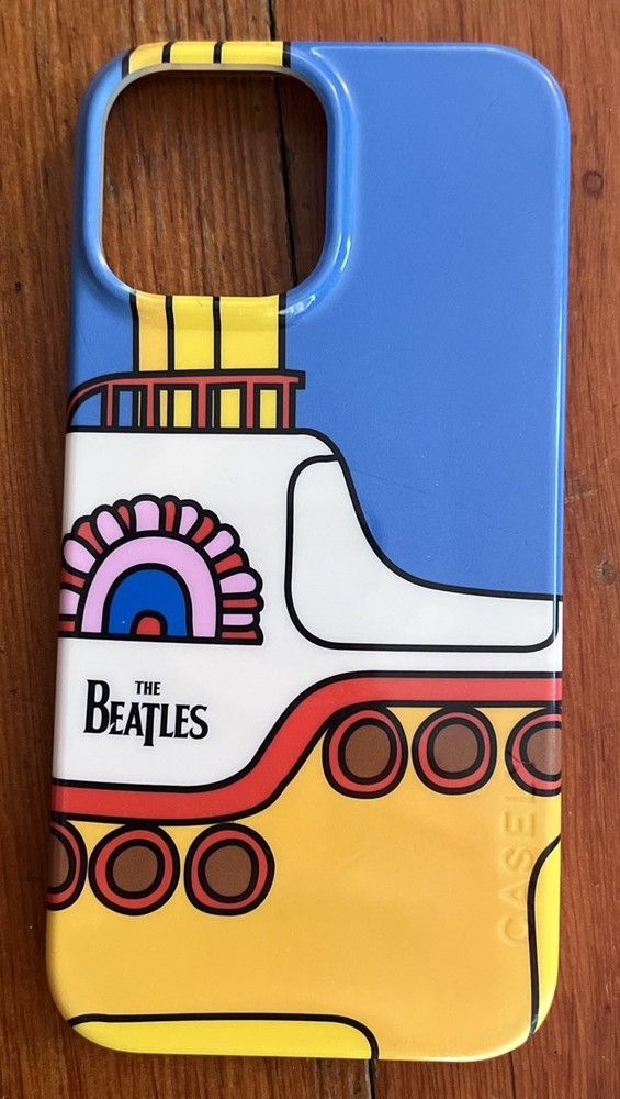 Casely Beatles yellow submarine iPhone case For 13 Pro Max