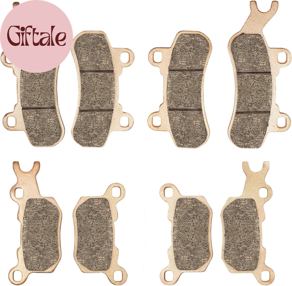 Front Rear Brake Pads Sintered for Can-Am Defender HD7/HD8/HD9/HD10 2016-2022